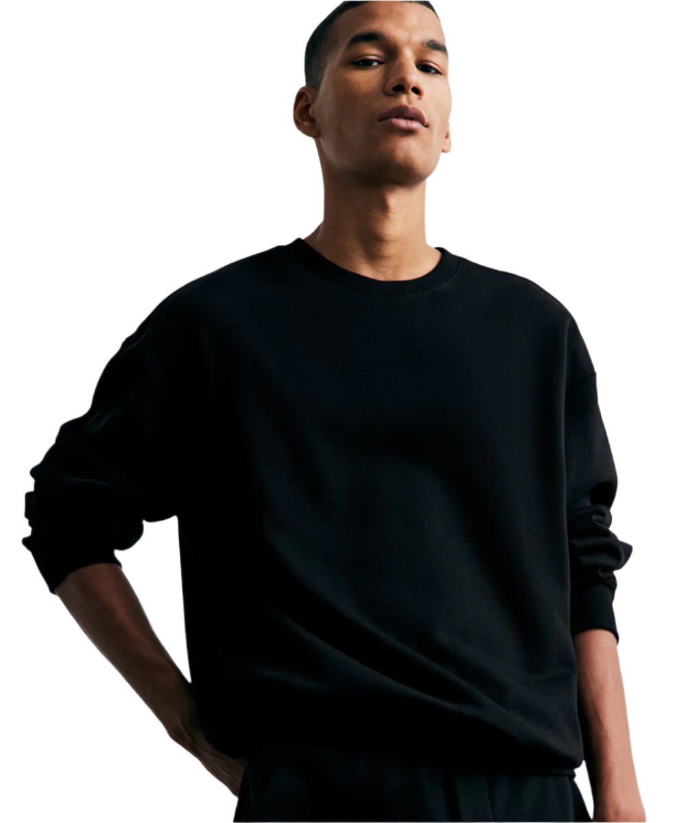 BLACK SWEATSHIRT