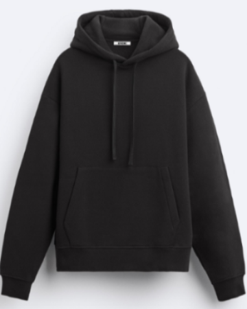 BLACK HOODIE